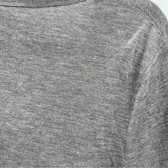 NWT T Alexander Wang Heather Grey Jersey Classic T-Shirt Top Tee M Short Sleeve - Picture 12 of 14